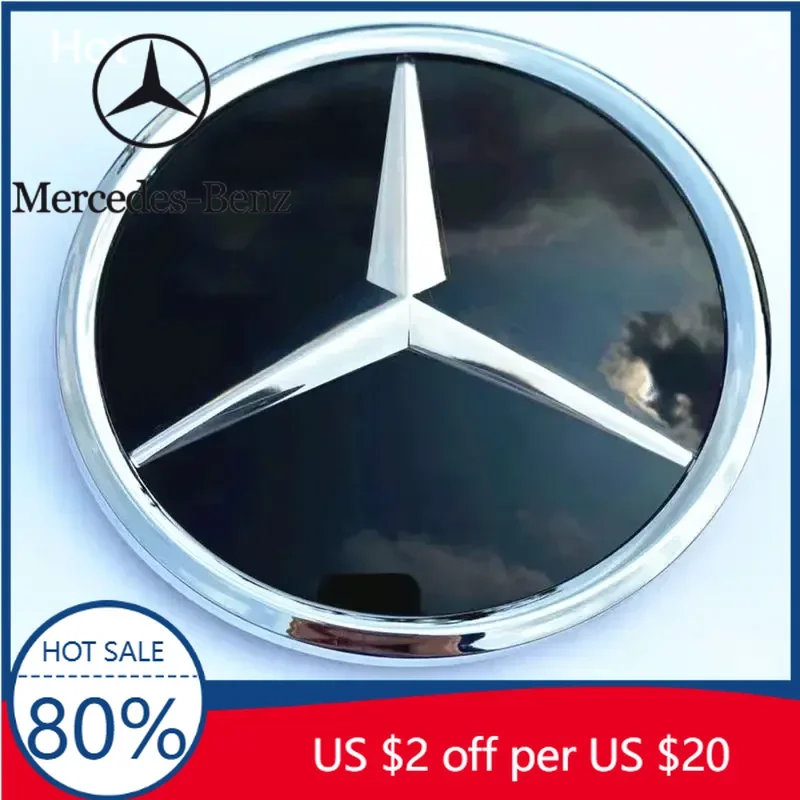 

Горячая автомобильная наклейка Mercedes Benz Grill Emblem для W204 W205 W212 W213 X156 X253 W166 W176 W177 W167 W117 X167 W246 Star Badge Car F
