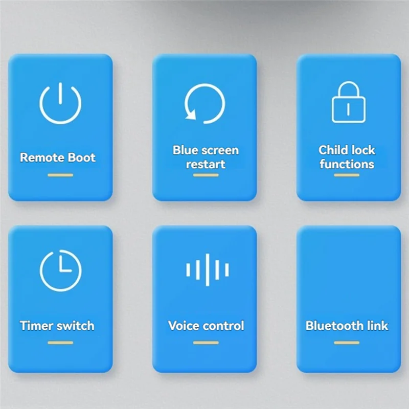 AAAEL-Wifi Computer Power Reset Switch Pcie Remote Boot Startup Card For PC Desktop Computer Support For Alexa Google Home
