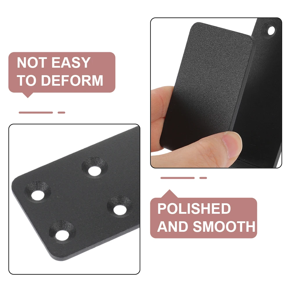 

1 set Heavy Duty Door Barricade Security Bar Latch Steel U Shaped Bracket for Front Garage Basement Barn Gate Shed Warehouse