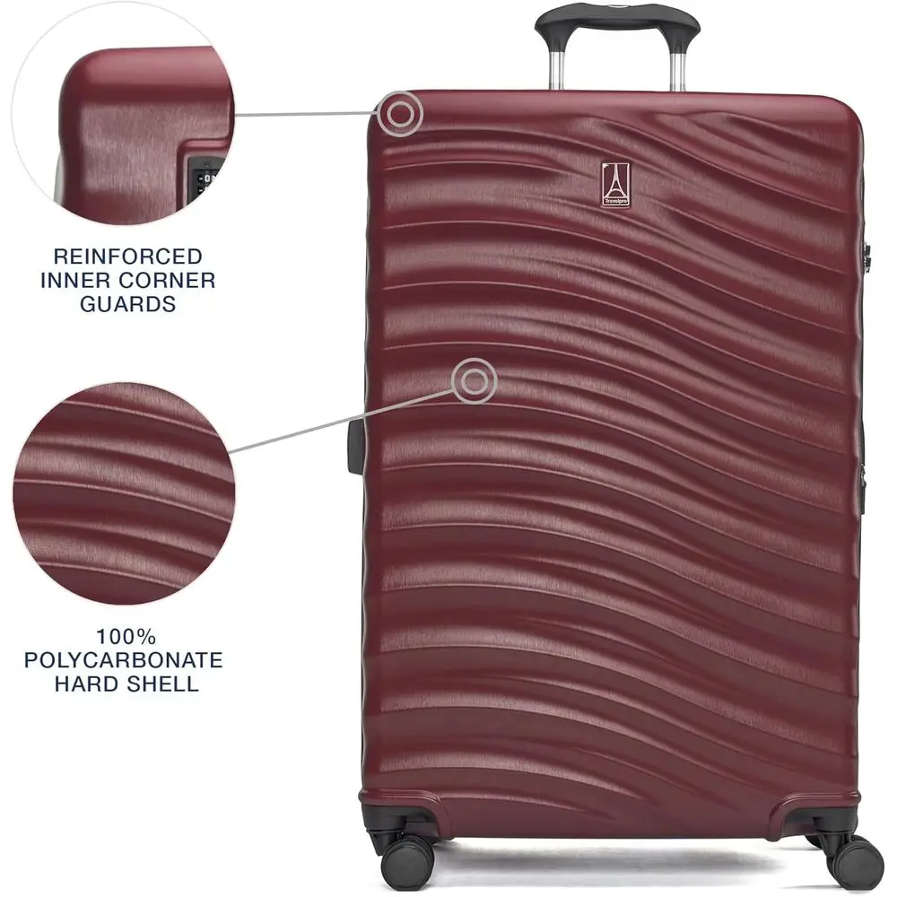 Maxlite Air V2 2-Piece Luggage Set: 8-Wheel Spinner, Lightweight Hardshell, TSA Lock, 21 & 28