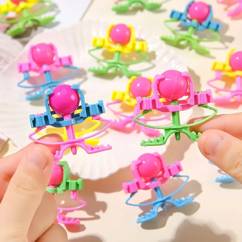 36 Stück lustige Fingerspitzen-Push-Shooting-Bälle, Spielzeug für Kindergeburtstag, Partybevorzugung, Schule, Belohnung, Junge, Mädchen, Gastgeschenke, Goodie-Bag, Pinata-Füller