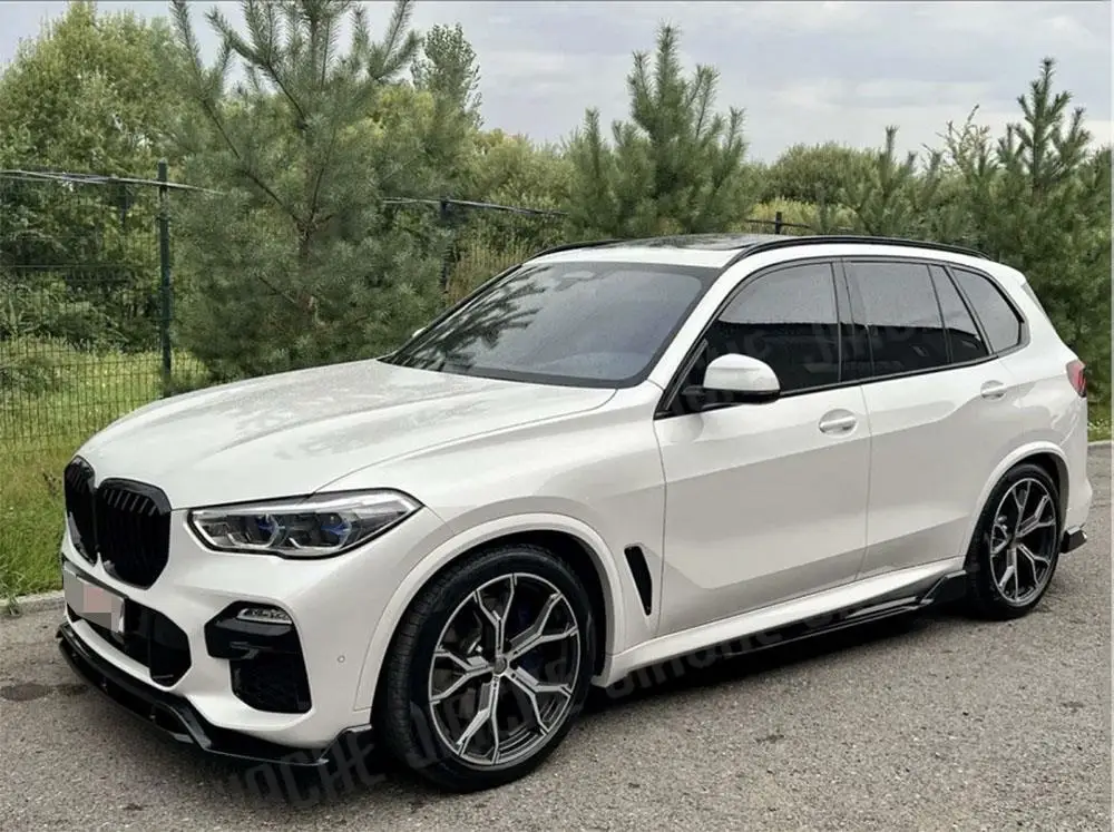 

ABS Car Front Bumper Grills Front Lip Rear Spoiler Rear Diffuser Middle Wing Side Skirt for BMW X5 G05 M sport 2019+ Body Kits
