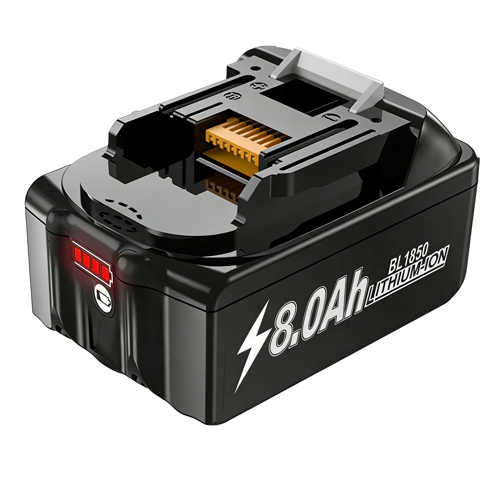 

For Makita BL1830 Battery Rechargeable 8000mAh 18V BL1830 BL1815 BL1860 BL1840 Tool Replacement Battery With 4A 6A Charger