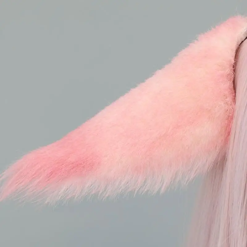 N7yf Bandband en peluche avec renards Forme d'oreille Hair Hoop Party Headpiece Cosplay accessoires