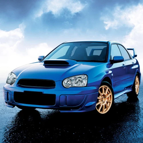 Imagen 2 del producto 2 uds cubierta de protección Shell luz antiniebla delantera cubierta de lámpara de bisel apto para Subaru Impreza STI WRX 2004-2005 accesorios de coche