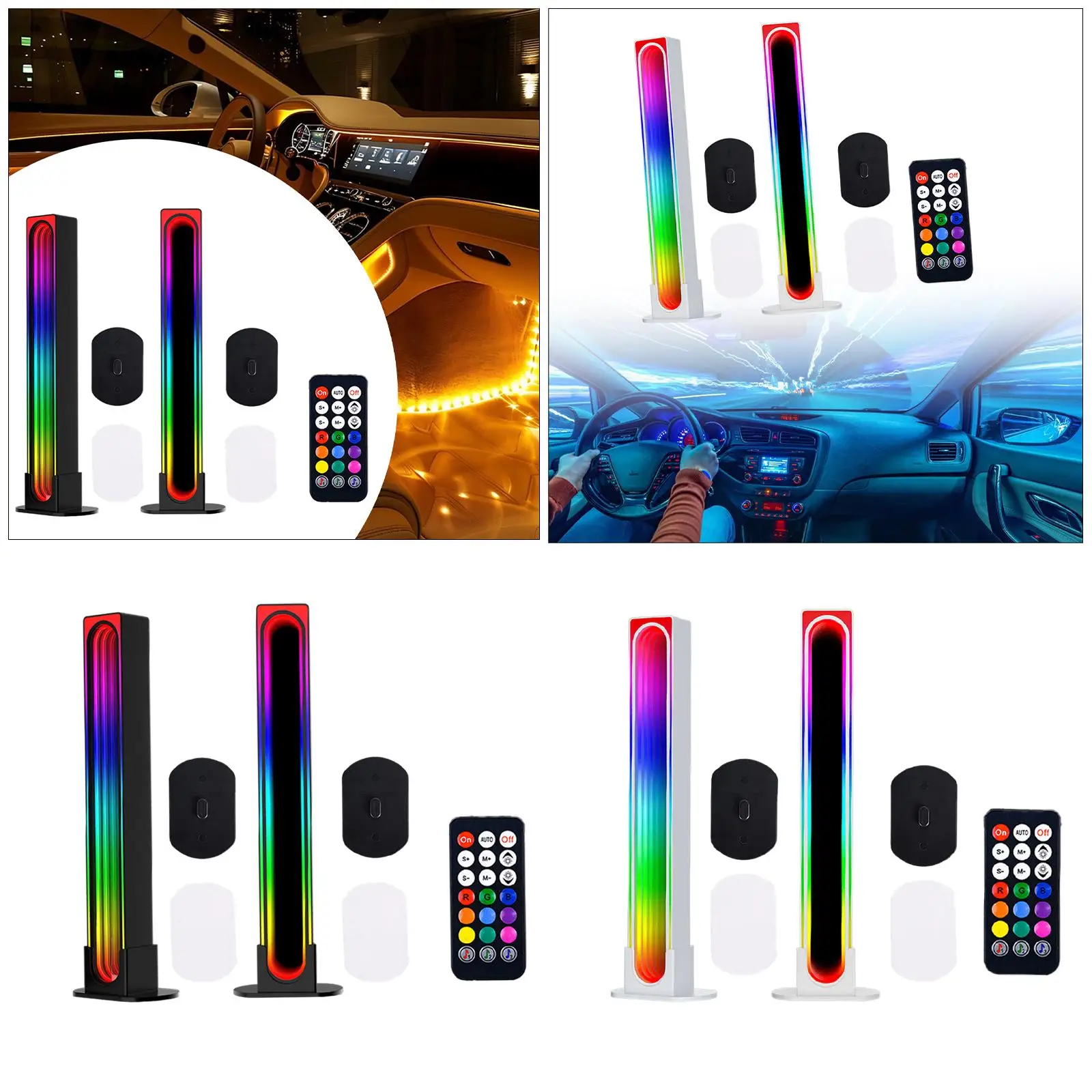 

RGB Light Bar Gaming Light Desk Light TV Backlight for Car Living Room Table
