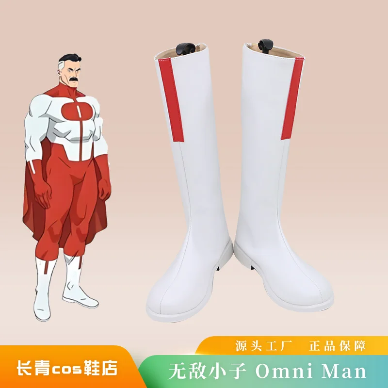 

Непобедимый Omni Man, обувь для косплея, ботинки в стиле фэнтези для мужчин и женщин, аксессуары для костюмов на Хэллоуин, реквизит
