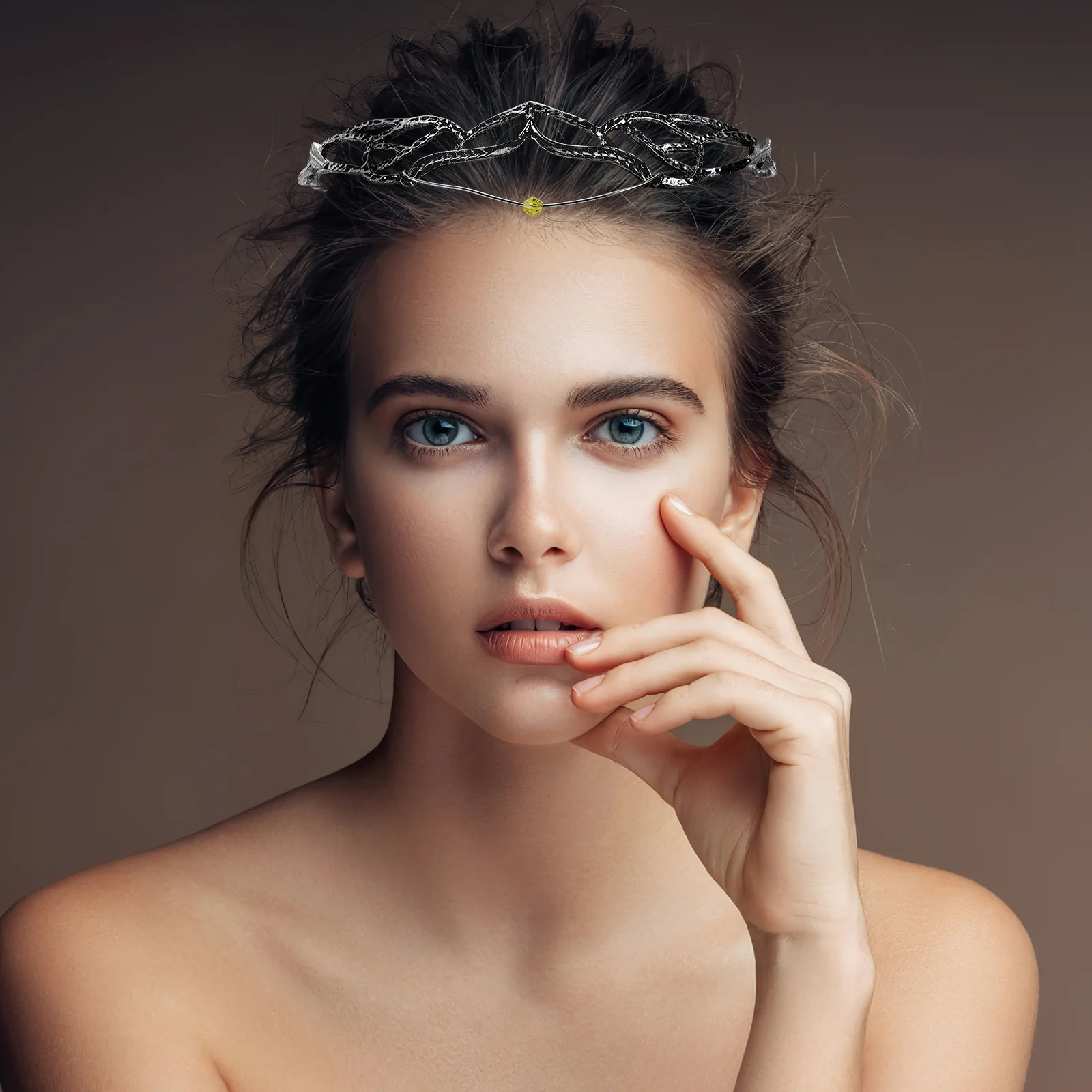 

Crown Headband The Bridal Wedding Headgear Accessory Bride Hairband Bridesmaid Alloy Men Women Accessories