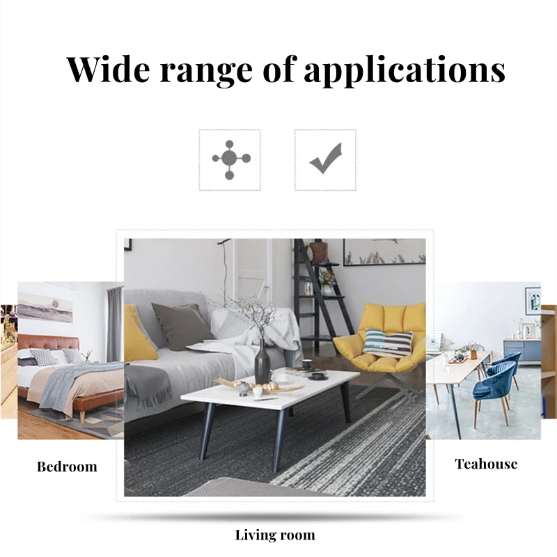 4PCS Transparent Silicone Chair Leg Cover Square/Round Non-slip Furniture Feet Caps Furniture Leveling Feet Hole Plug Dust Cover