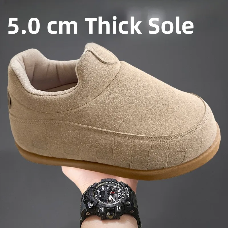 

Корейский Sle Thi Bot Casual oes Мужской хлеб oe Faionable Heightening Leisure Agan Board oes