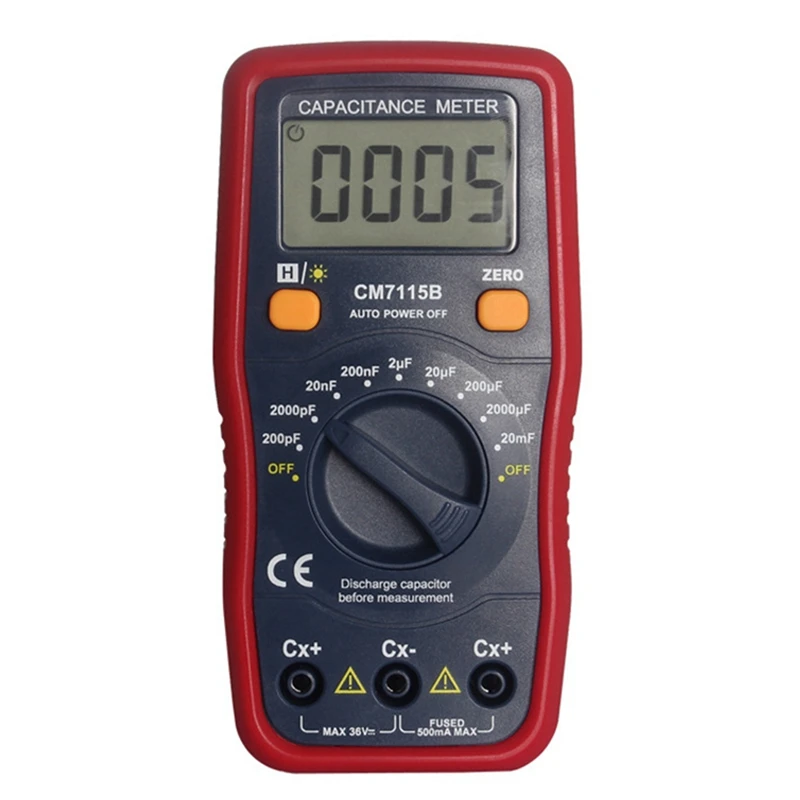 

AA01-CM7115B Измеритель емкости Цифровой мультиметр Инструмент для измерения ЖК-дисплея, обновление CM-7115A