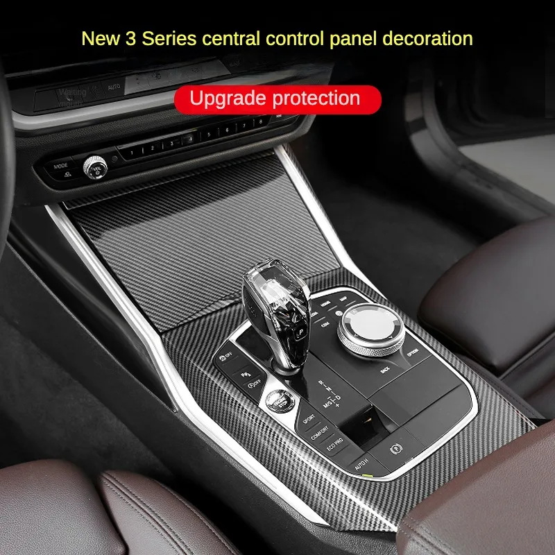 

Interior Decorative Gear Shift Panel Cover for BMW 3 Series 4 Series i3 i4 2020-2023 Interior Modification Accessories
