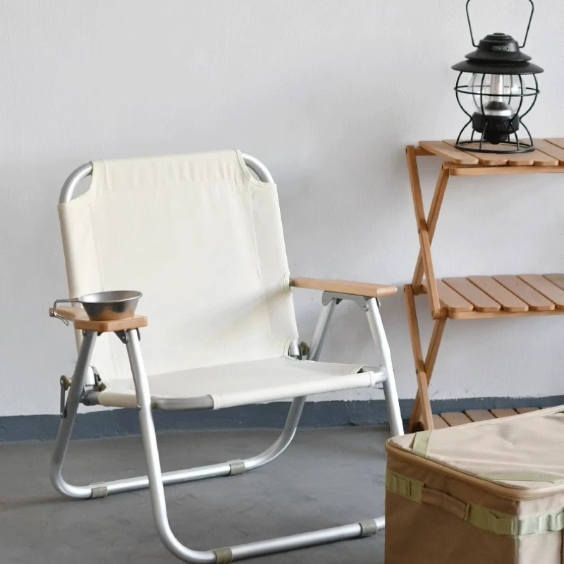 

Outdoor Aluminum Alloy Picnic Chair Portable Lightweight Folding Chair Camping Relaxing Fishing Chairs Travel Camping Equipments