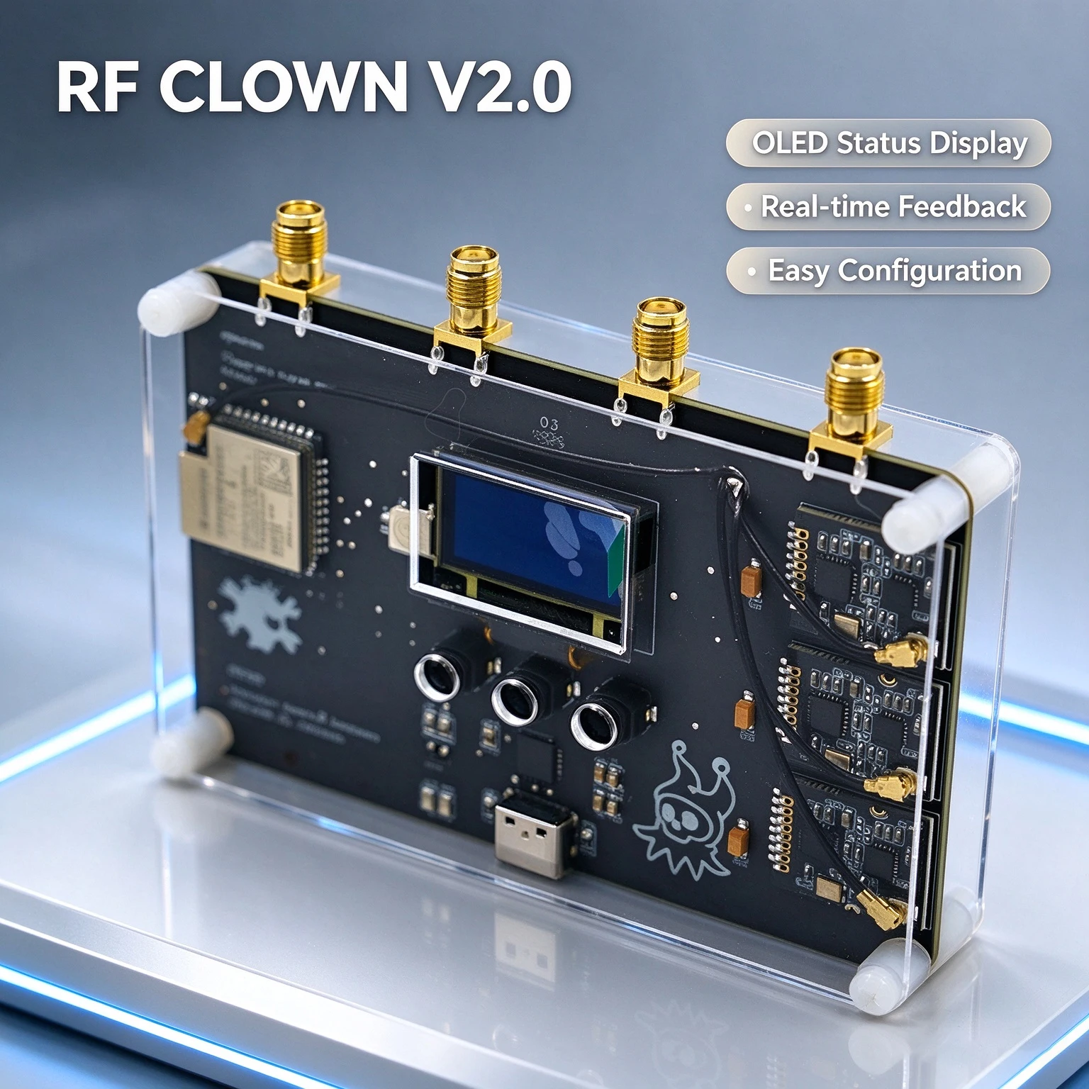 Nrf24L01 - Modul Nirkabel ESP32 RF CLOWN V2.0