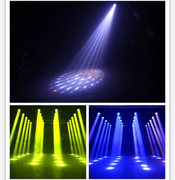 Schnelle Lieferung 295w Scheinwerfer führte 10r beweglichen Kopf Strahl Licht dmx512 dj Disco Bar Party Weihnachten Konzert Hochzeit Bühnen beleuchtung – Detail 5