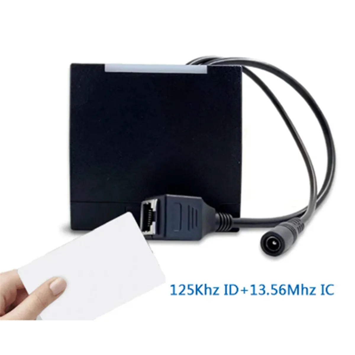 New Products RFID 125Khz ID Card Reader 13.56Mhz for TCP IP HTTP Modbus Ethernet LAN RJ45 Network Card Reader