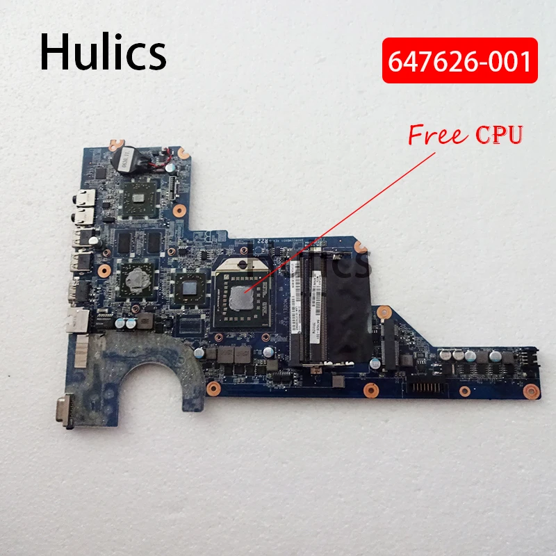 

Hulics Used 647626-001 Motherboard For HP Pavilion G6 G4 G7 DA0R22MB6D1