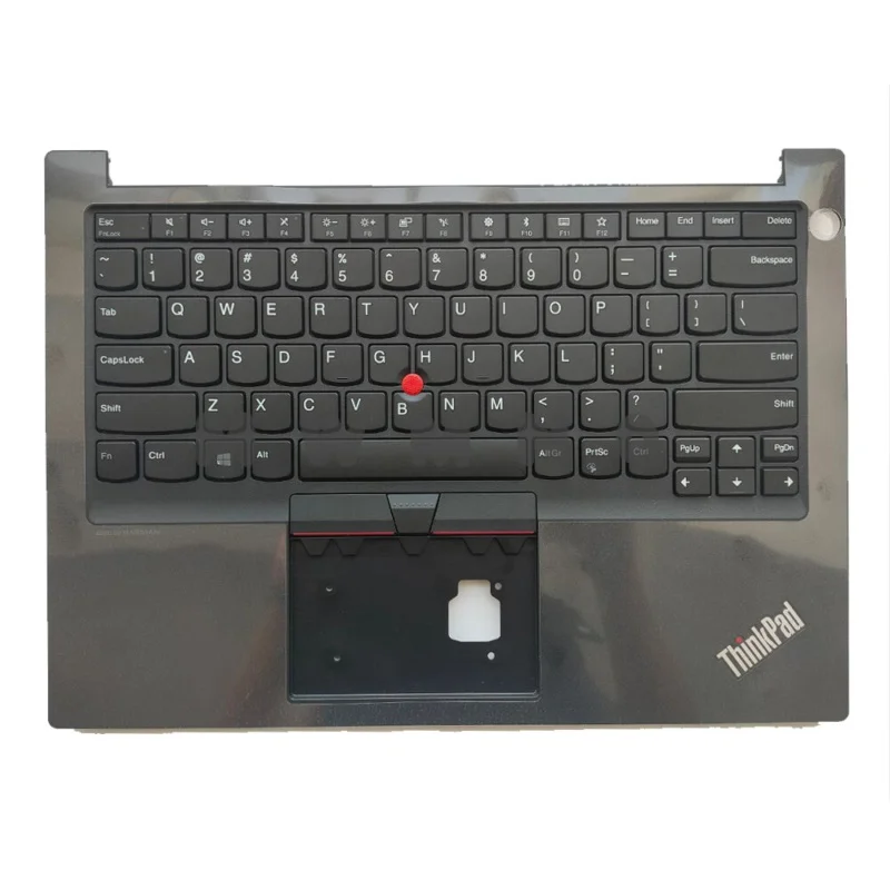 

New For Lenovo Thinkpad E14 Palmrest Upper Case US Keyboard Bezel KB 5M10V17005