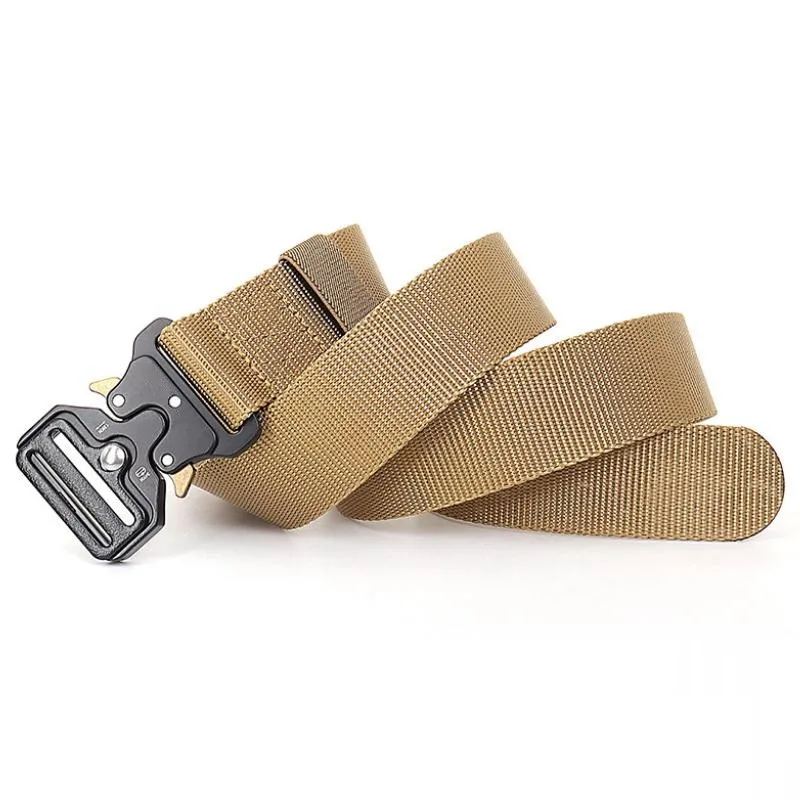 

Camouflage Sports Belts Multi-Functional Outdoor Canvas Belt Men Women Military Tactical Denim Waistband Belts Army Green Khaki