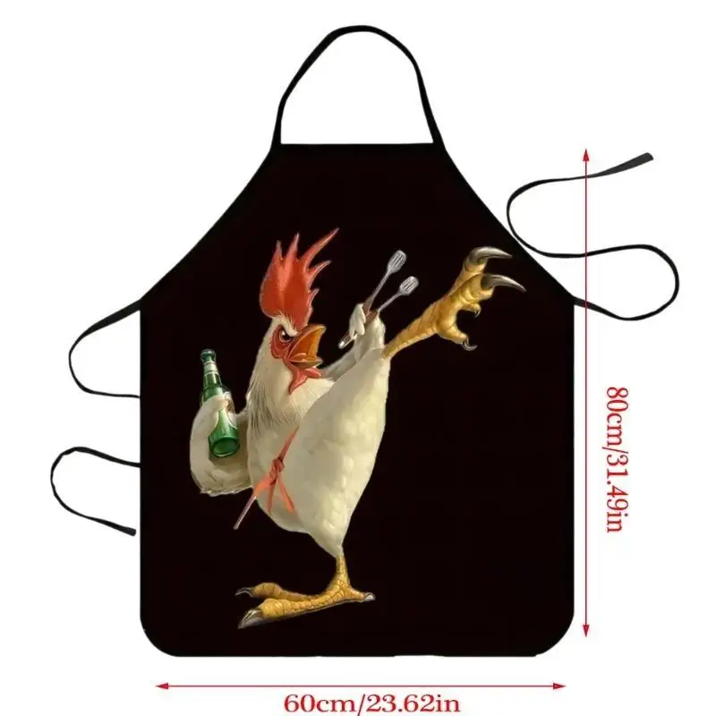 Tablier à gâteaux imperméable 652F, tablier cuisine pour pâtisserie, le jardinage, imprimé amusant, cadeaux pour femmes