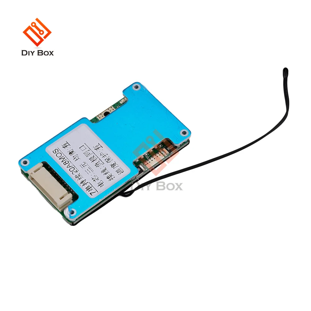 Zrównoważony BMS 7S 24V 15A 20A 25A litowo 18650 ładowania baterii pokładzie korektor z temperatura NTC ochrona dla Ebike/Escooter