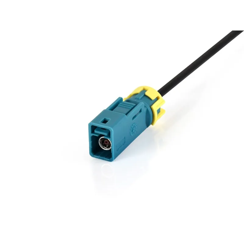 Waveshare Fakra-Dual-Female-Cable-174-L5M,Fakra Z-Coded Dual Female Waterproof Coaxial Cable,RG174 Coaxial Cable,5m Length