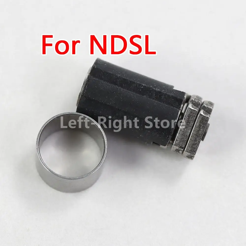 30sets For DSI NDSI LL XL Console Game Steel Ring Shaft Rotation For NDSL Axis Axes Axle Hinge Spindle With Hoop For NDSiXL