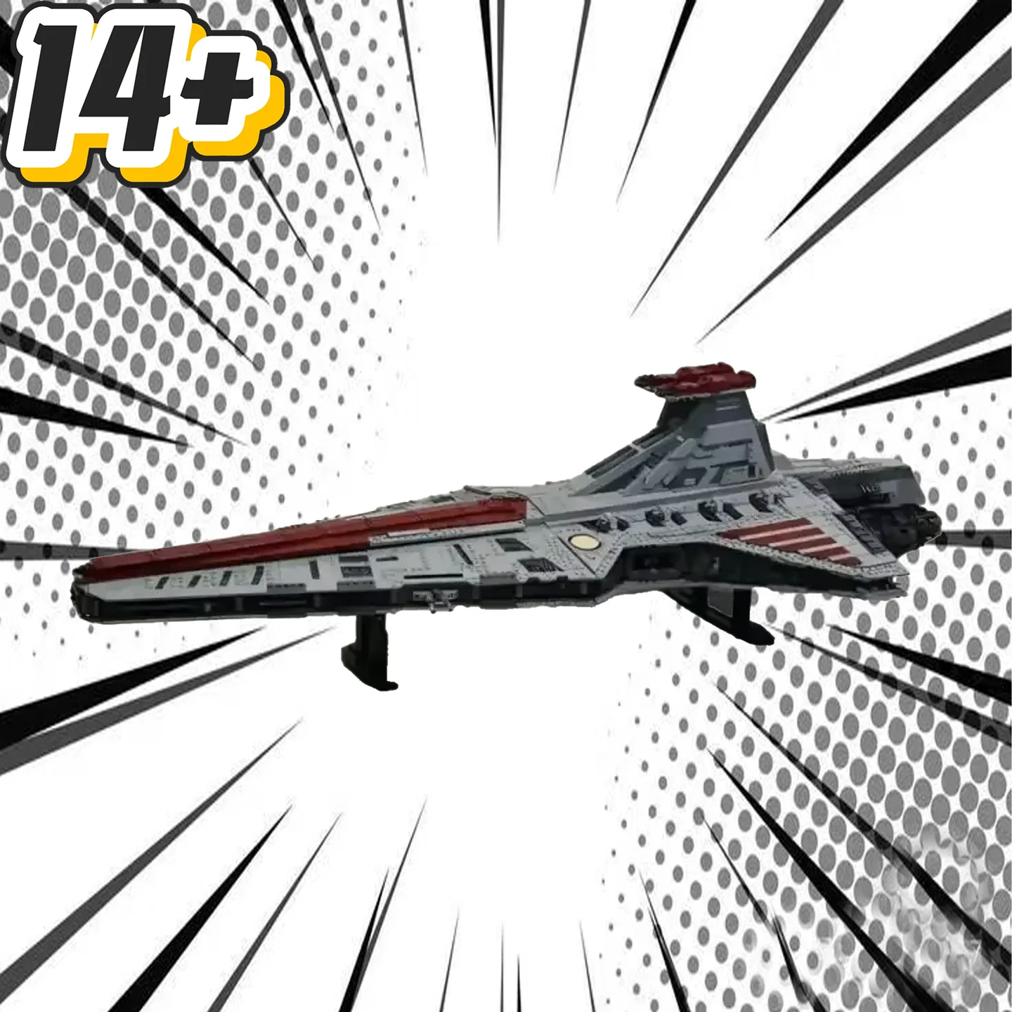 En Stock 75367 bataille plus grande classe Venator république attaque Cruiser modèle bloc 5374 pièces pour enfants cadeaux d'anniversaire de noël