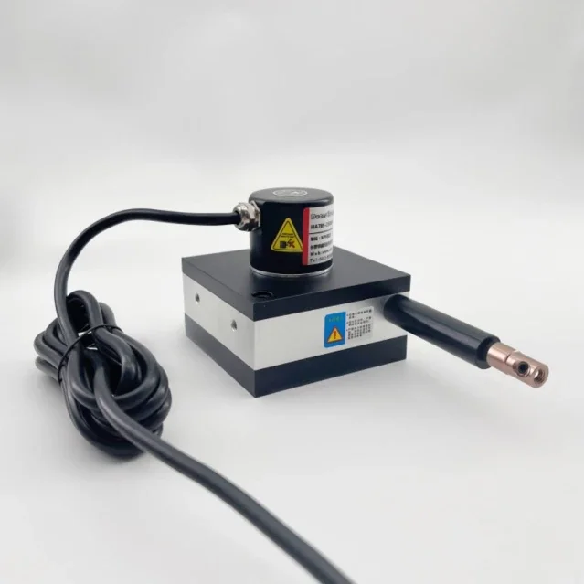 

2025 hot sale 3000mm Draw Wire Encoder 10-10000ppr output pulse NPN PNP Push-pull output draw wire sensor