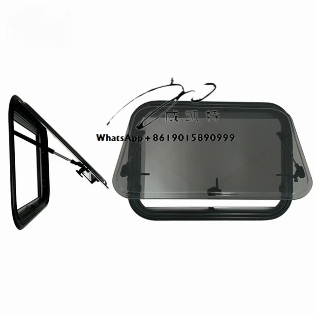 

Double Glaze Acrylic Window with Pleated Blind and Fly Screen Caravan New Strong Rv Window