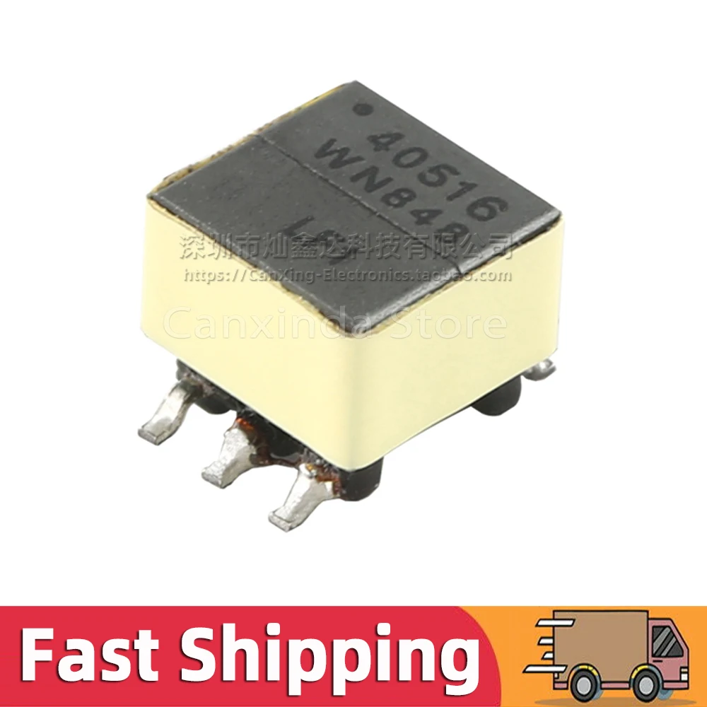 5pcs 40516R LF1 EE5.0 Type SMD 1:1 Isolated Isolation Audio Signal Transformer 5Khz-100KHZ 95DB Audio Signal Isolator