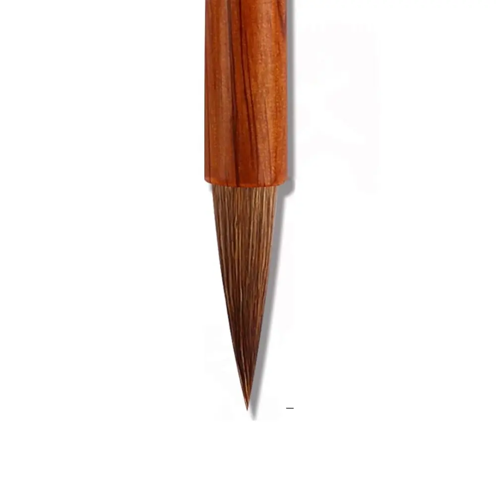 

Traditional Oil Watercolor Chinese Calligraphy Brush Wolf Hair Wood Scriptures Writing Brush Oil Painting Art Paint Brush Class