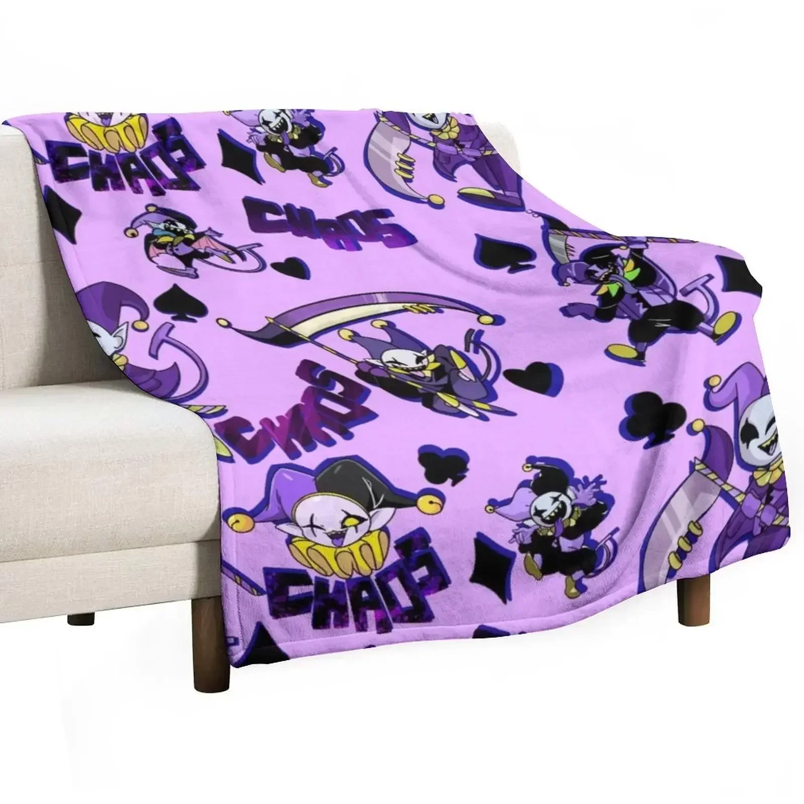 Jevil chaos Throw Blanket Weighted Luxury Throw Blankets Sofas Of Decoration Blankets