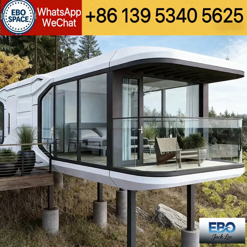 Quick Install Expandable Container House Prefab System Save Labor Cost Suitable for Office Camp Temporary Housing Use