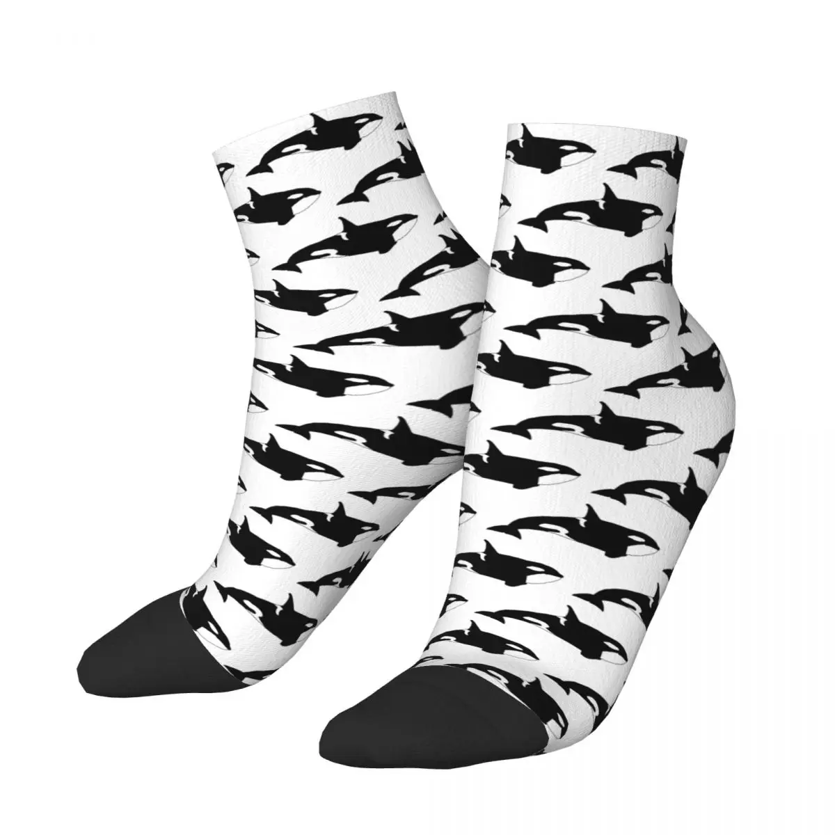 Killer Whale (Orcinus Orca) Socks Harajuku High Quality Stockings All Season Socks Accessories for Man's Woman's Gifts