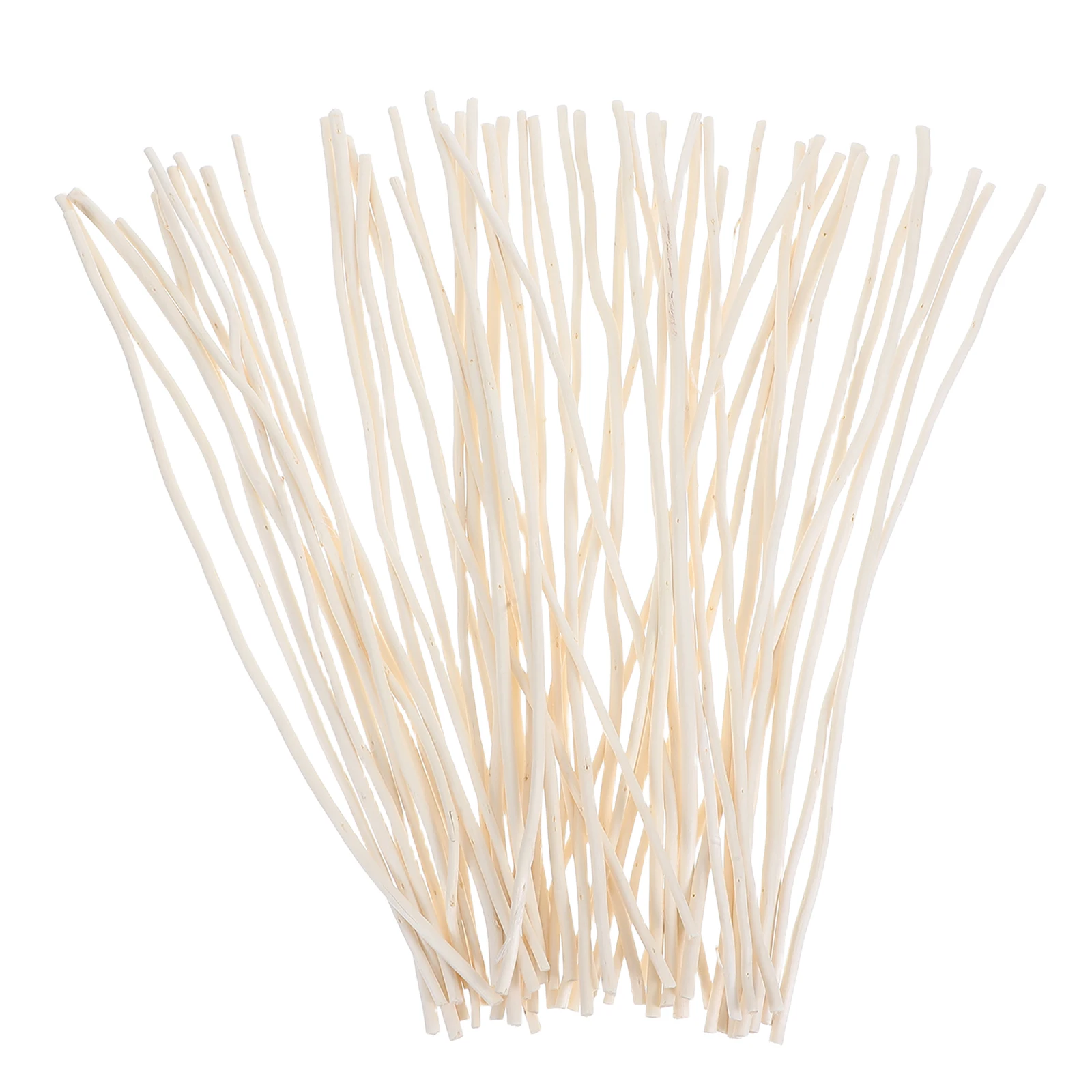 

50 Pcs Dry Branches Decoration DIY Curly Decorative Twigs Dragon Willow Sticks Wood