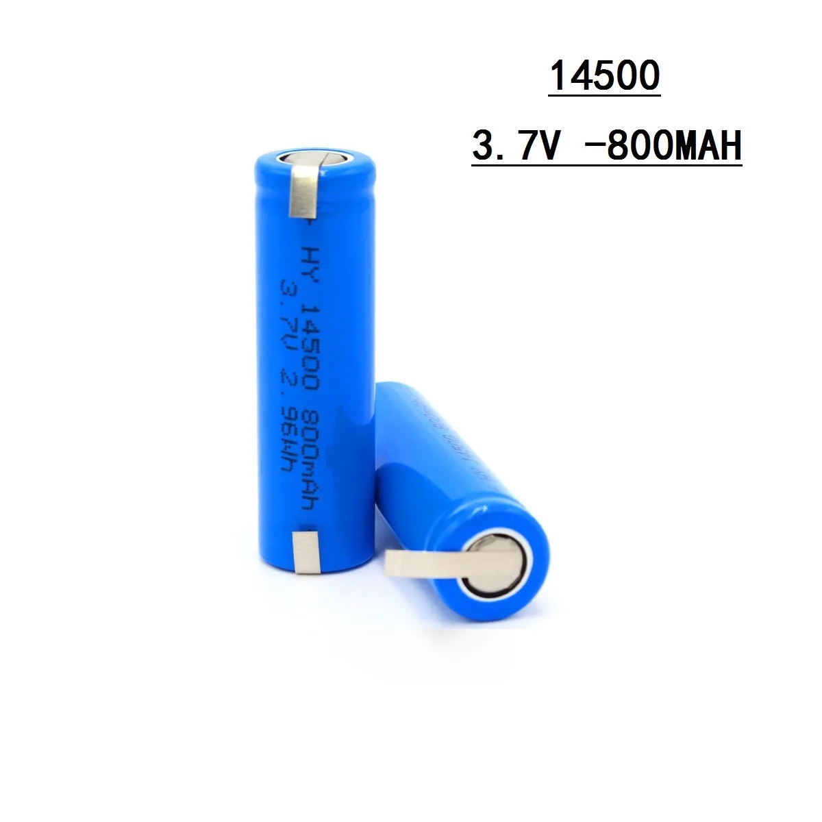 Литий-ионный аккумулятор 14500, 3,7 в, 800 мАч, перезаряжаемая батарея для фонарика, фонарика, игрушек