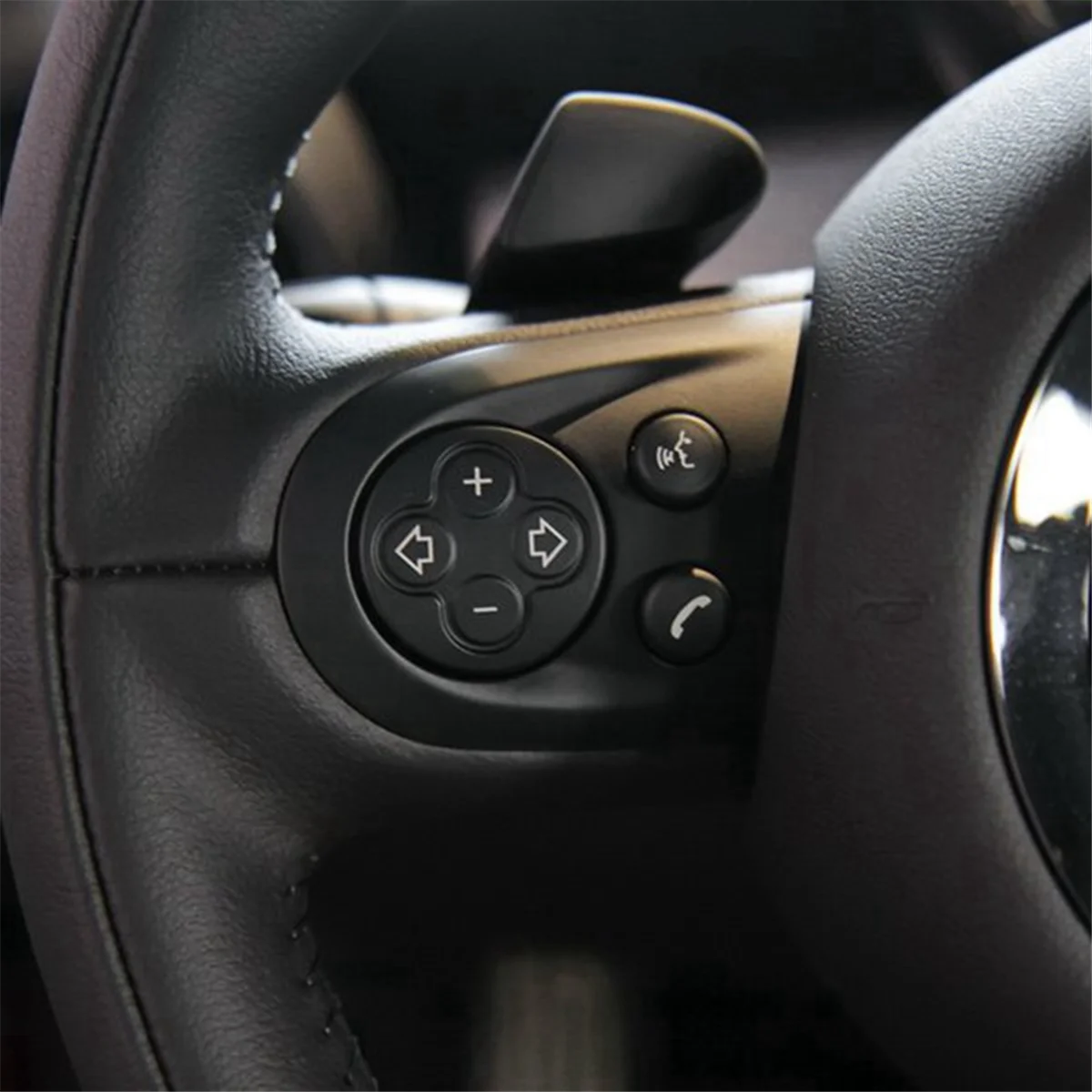 Right Car Multifunction Volume Steering Wheel Switch Button Cover for MINI Cooper R55 R55 R57 R57 R58 R59 R59 R60 R61