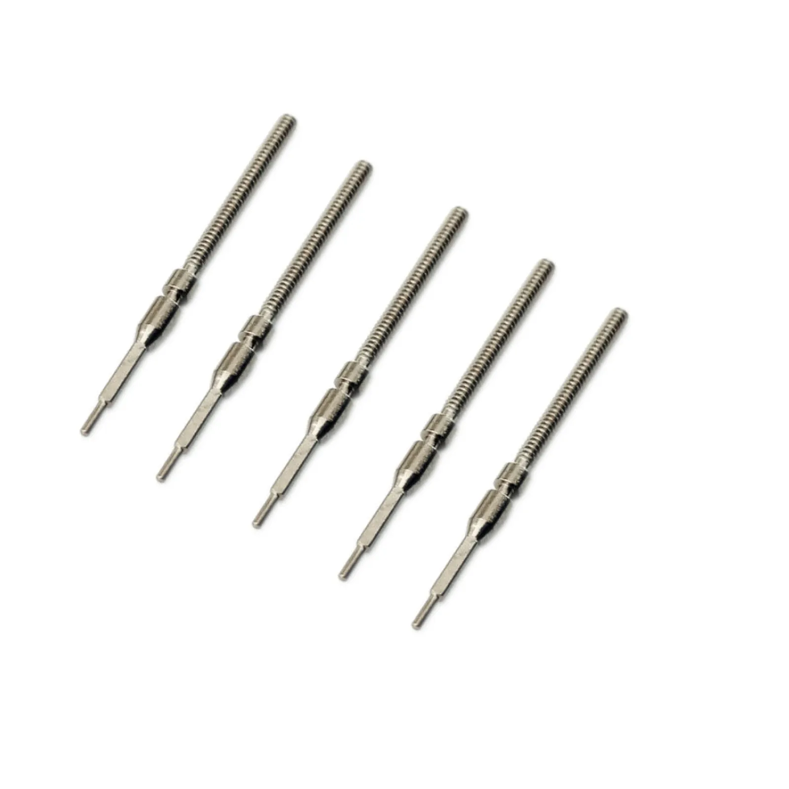 5 Pack Practical Steel Watch Stem Crown Kit For Miyota 8200 8205 8215 821A Watch Movement Stem Replace Accessories