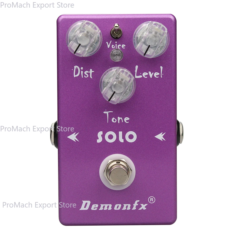 NEW Demonfx High Quality Guitar Bass Effect Pedal Overdrive Distortion Compressor Delay Chorus AutoWah Pedal
