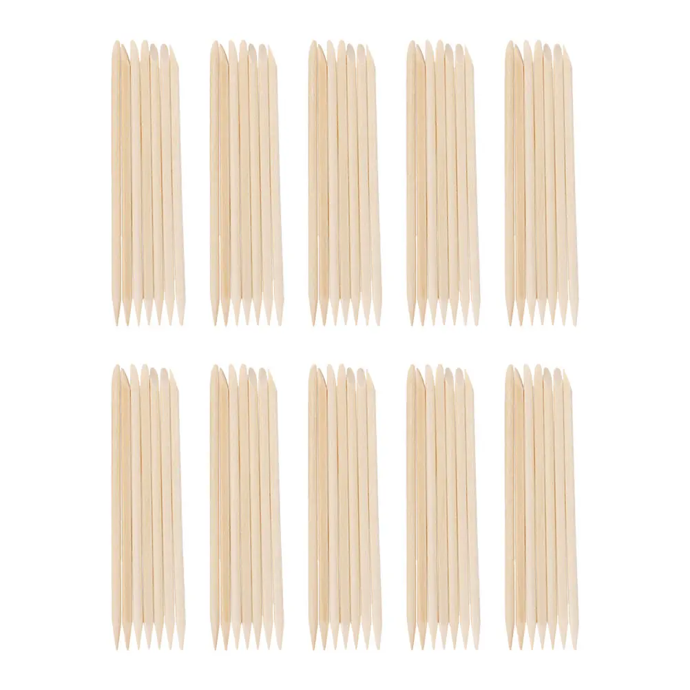 

300pcs Wood Nail Sticks 11 5cm Natural Safe Eco Friendly Manicure Tools Stick Lightweight Basic Wooden Accessories Dead