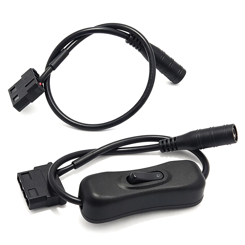 DC 5521 auf Big 4-Pin Konverter-Adapter Stromversorgungskabel IDE Molex Buchse DC 5,5x2,1mm für Computer-Gehäuselüfterkabel