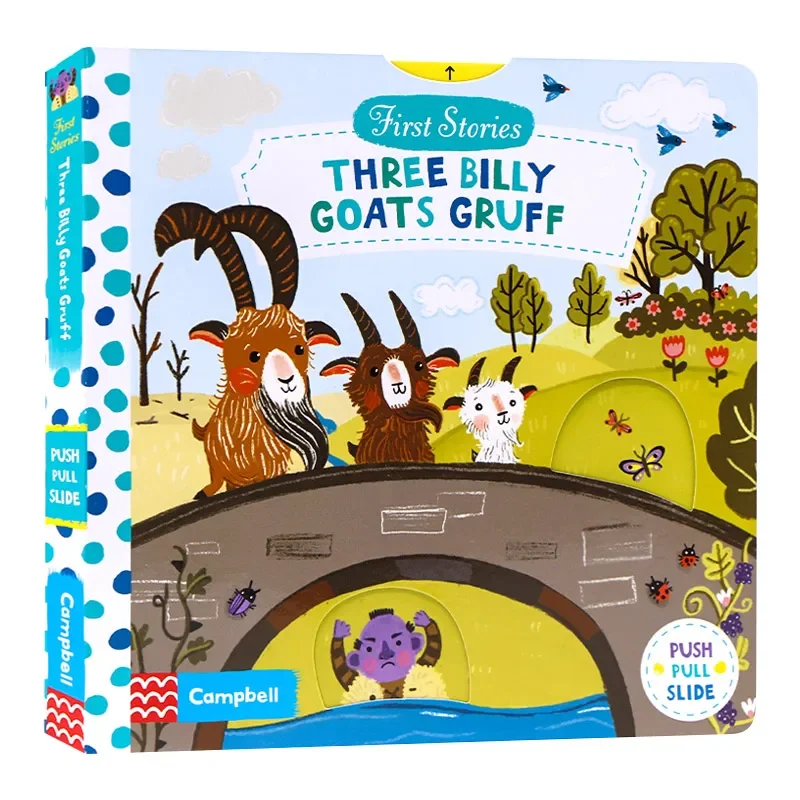 Дерево Billy Goats Gruff First Stories, детские книги для детей 1 2 3 лет, английская книжка с картинками 9781529052299