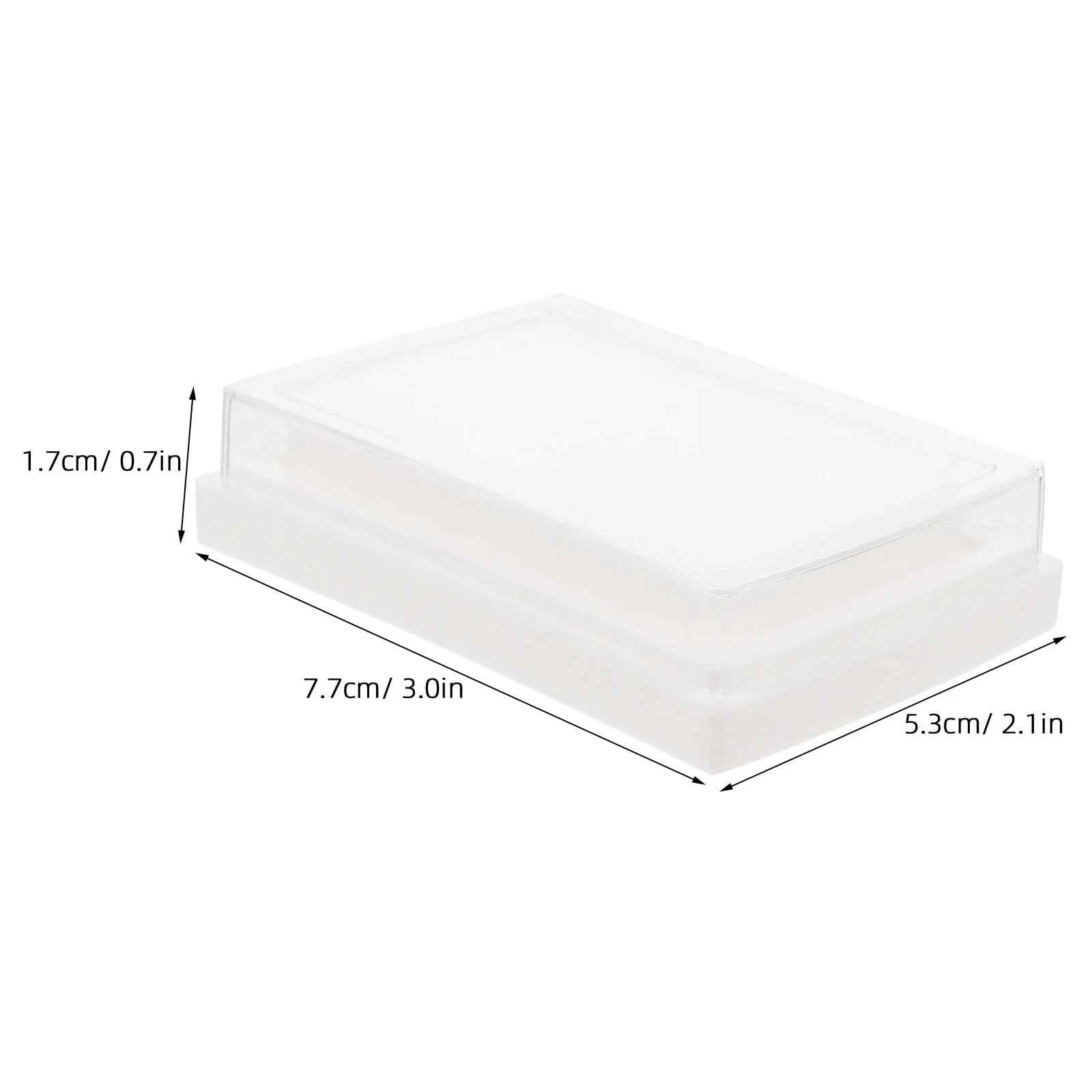 10 Uds. Almohadillas de tinta de huellas dactilares en blanco, almohadillas de sello lavables DIY para álbum de recortes, papel, tela de madera, juego de almohadillas de tinta reutilizables artesanales