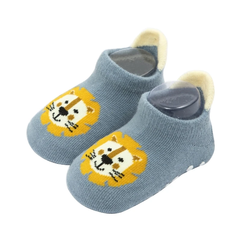 Rubber Soles Baby Cartoon Socks Elastic Shoes Indoor Prewalker FirstWalker Socks