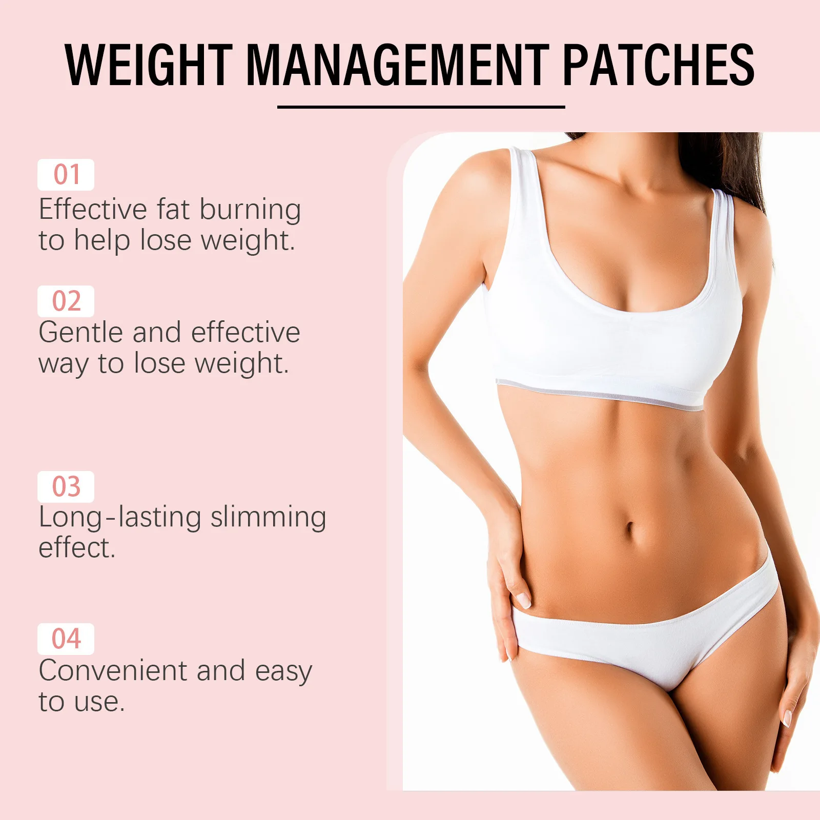 

30Pcs/Box Glp Health Care Patch for Lose Weight Sliming and De