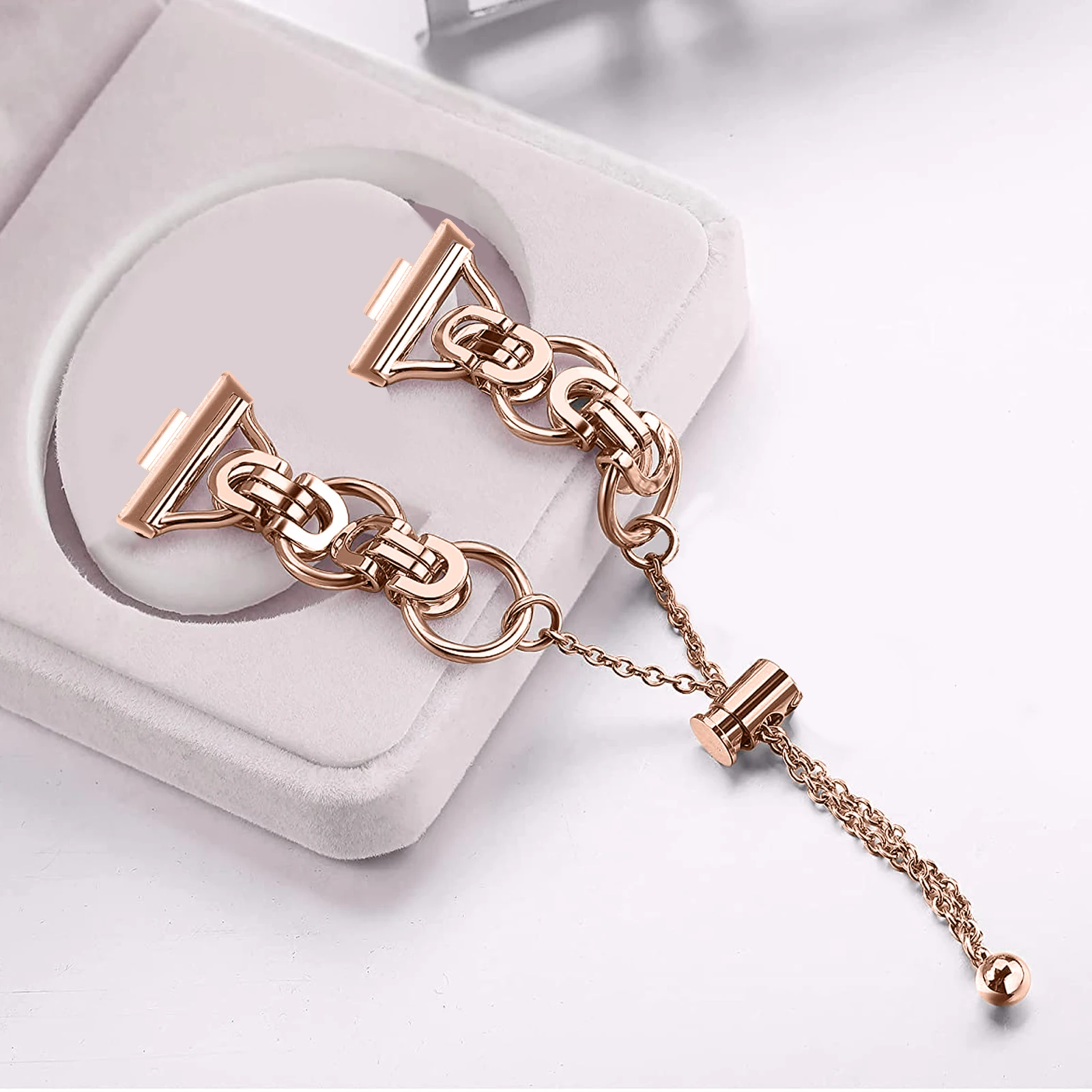 Stainless Steel band for Huawei Watch Fit 3 Strap Chain Lady Women Bracelet band for Huawei fit 3 Smart Watch Accessories