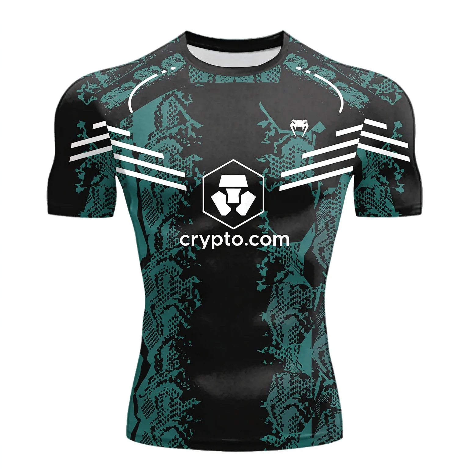 2026VENUM Sports Speed drying Short sleeved Comprehensive Fighting Training Clothing Men's Boxing Sanda Fitness T-shirt