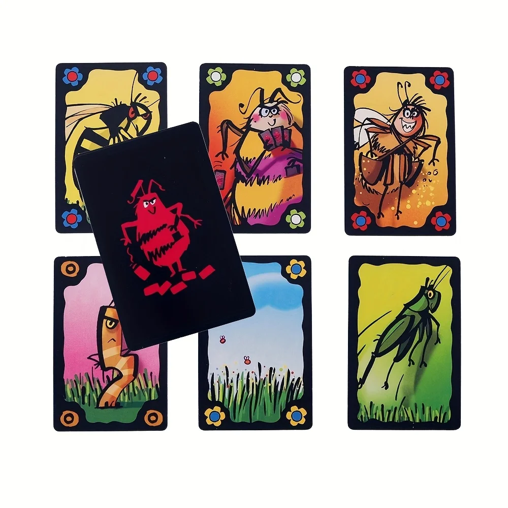 楽しい蜂のデセプションカードゲーム、戦略的トリック、必見のボードゲーム、3～5人用、25分の楽しみ、友達と遊ぶのに最適