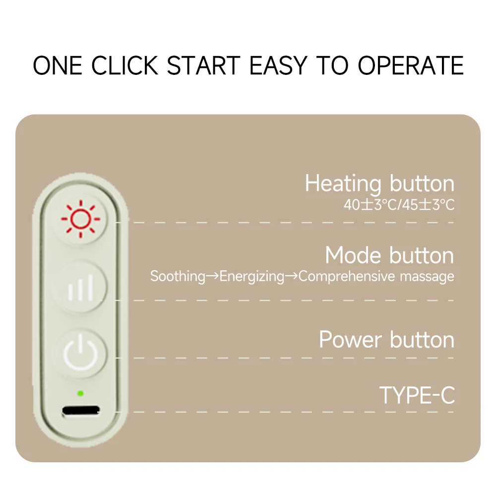 Darius وسادة كهربائية مدلك كامل الجسم الأنسجة العميقة العجن الساخن المستهدفة الاسترخاء الكتف الرقبة الظهر وظيفة ساخنة #5